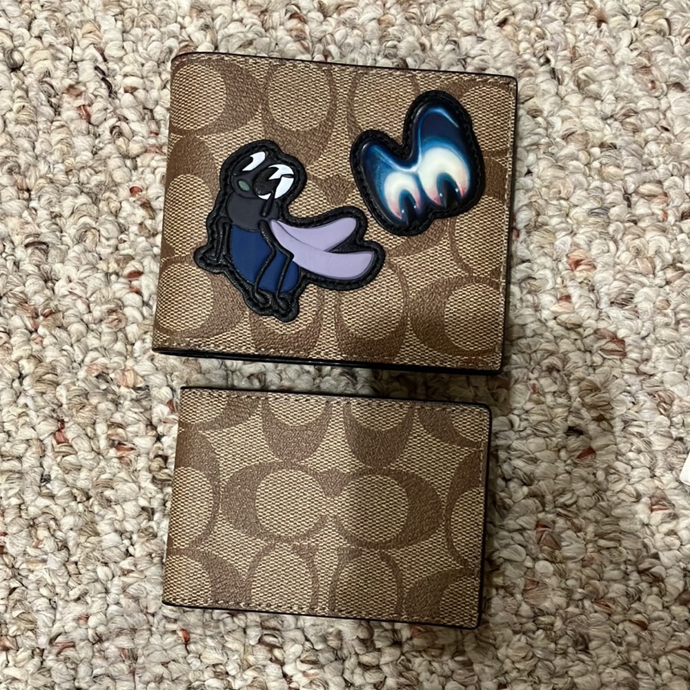 Coach Disney X Coach 3 In 1 Wallet In Signature Canvas With Snow White The Seven